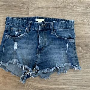jean shorts from H&M